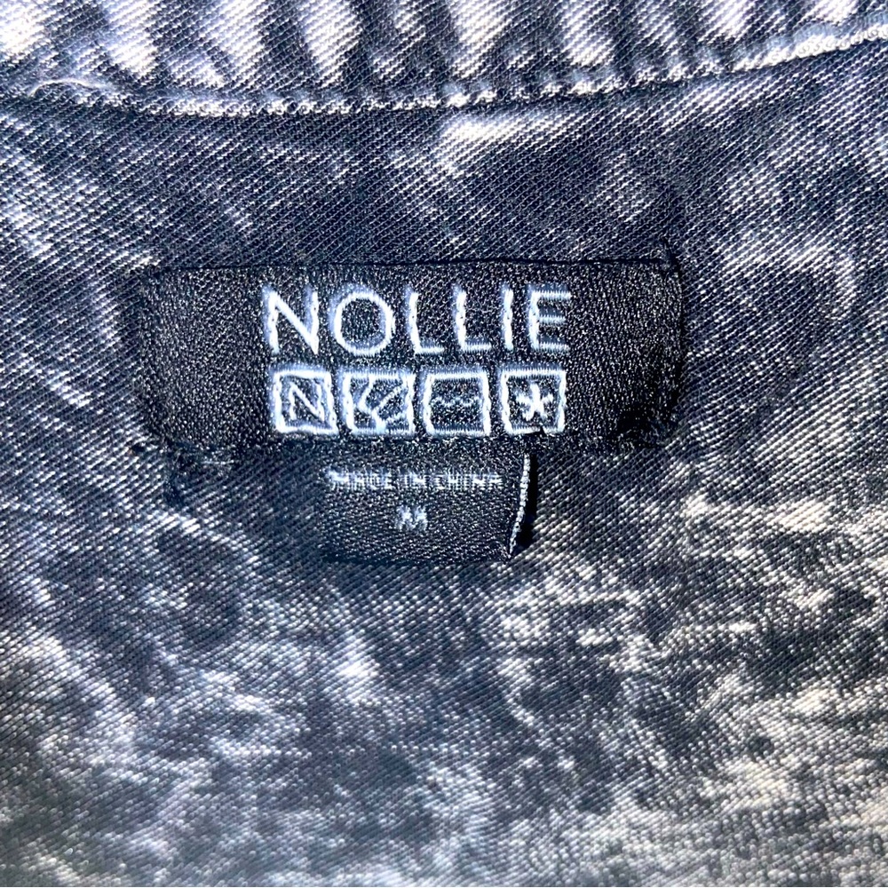 NOLLIE Soft Acid Washed button down tank M☀️🌴 3/25.00